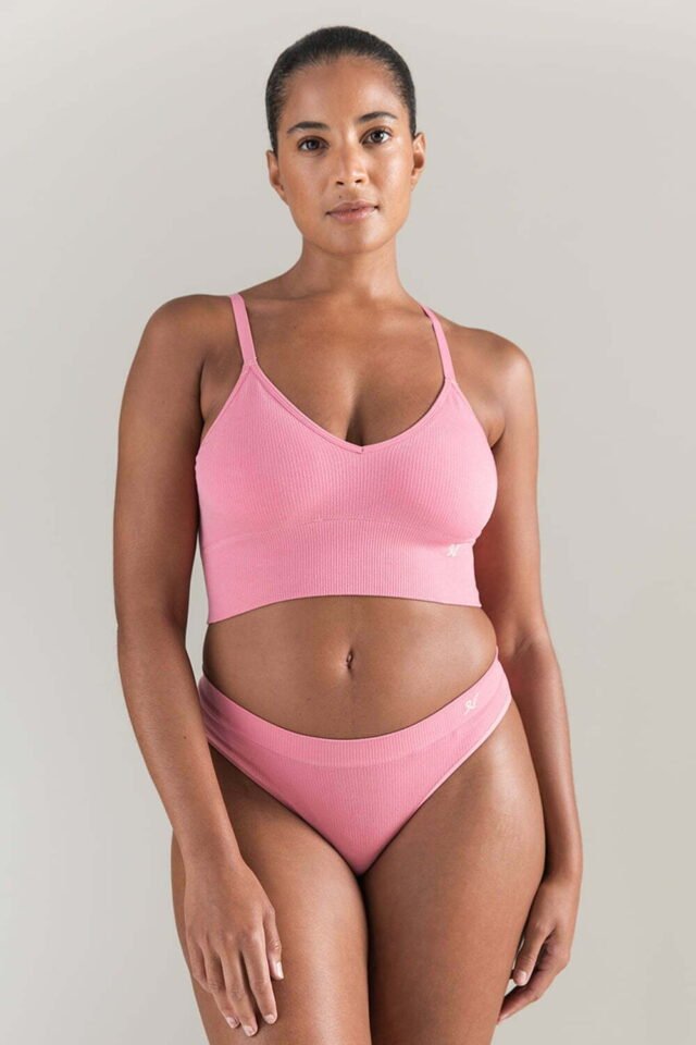 Nudea TENCEL™ Seamless Bralette – Rose Pink