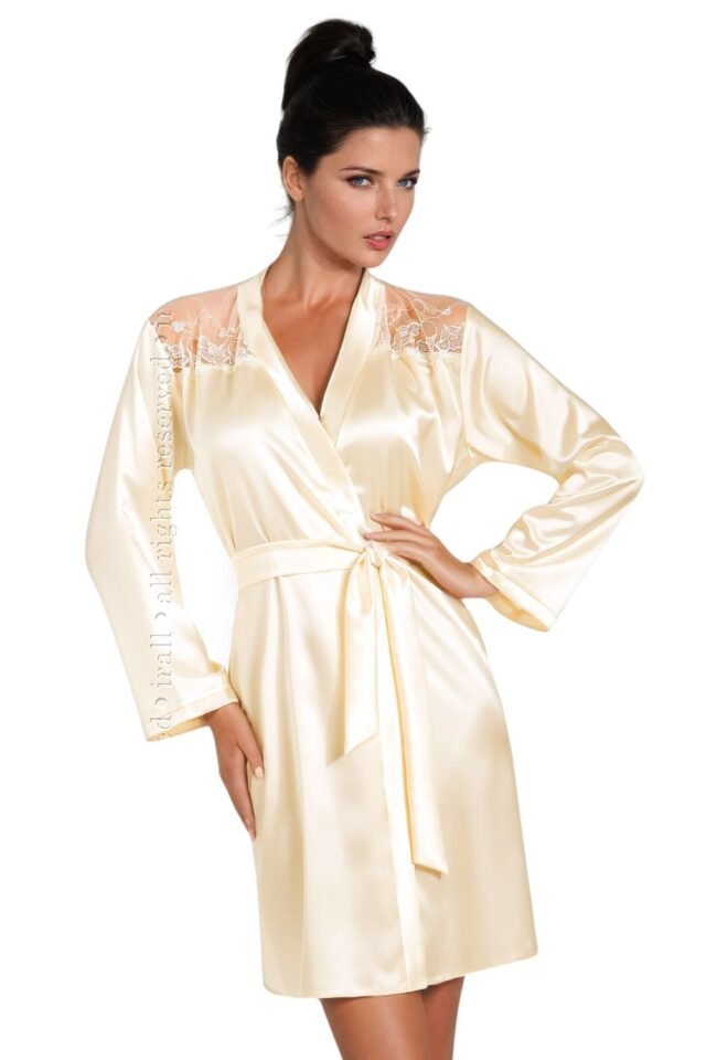Irall Daphne Dressing Gown – Cream