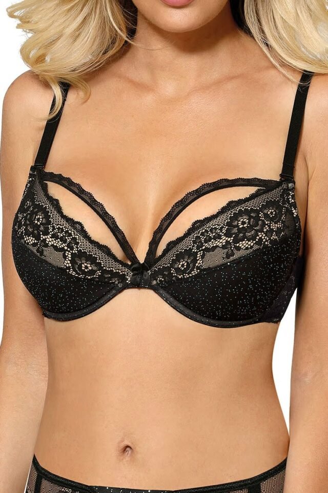 Roza Kena Push-Up Bra – Black