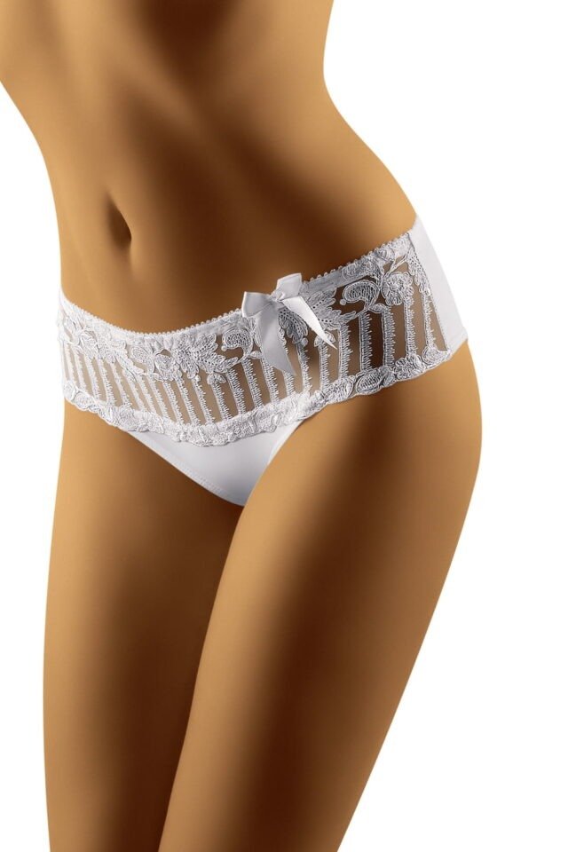 Wolbar Mela Lace Brief – White